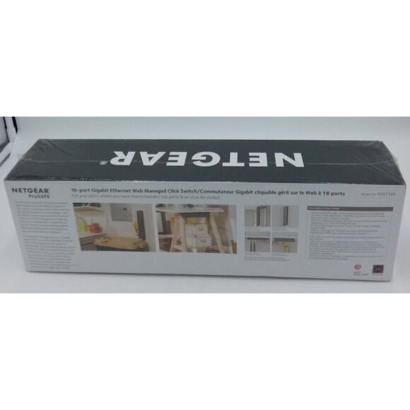 Netgear ProSafe 16 Port Standalone Ethernet Switch GSS116E-100NAS - Picture 5 of 6